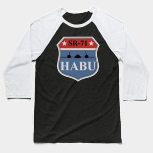 SR-71 Blackbird Habu Baseball T-Shirt